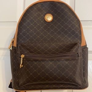 Rioni Italian leather backpack purse.